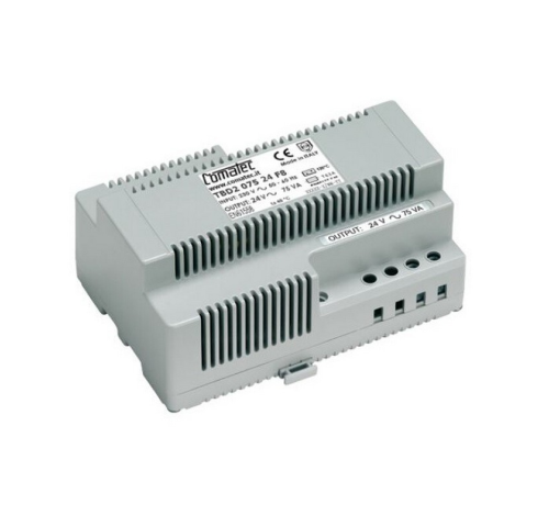 Napájecí zdroj na DIN lištu, 24 V/AC, 75 W, 3,12A - COMATEC Napájecí zdroj na DIN lištu, 24 V/AC, 75 W, 3,12A - COMATEC