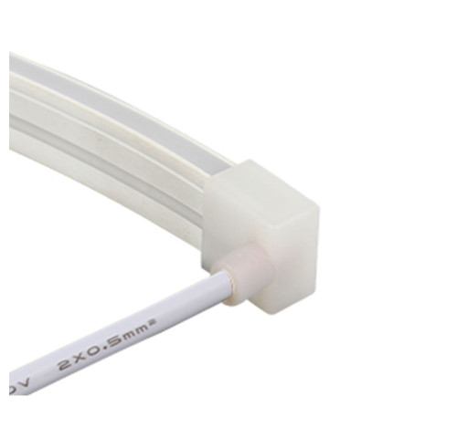 Koncovka boční s otvorem pro silikonový profil NEON 8mm