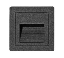 LED venkovní svítidlo STEP - 3W, bílá 4000K, 270Lm, IP54 - antracitové