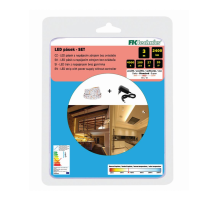 Sada LED pásku 3m vč. adaptéru, 800Lm/m, 9W/m, bílá 4000K 