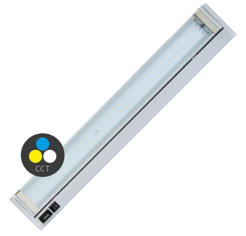 LED výklopné kuchyňské svítidlo GANYS 15W, 3000-6500K, 1200Lm, stříbrné - Ecolite LED výklopné kuchyňské svítidlo GANYS 15W, 3000-6500K, 1200Lm, stříbrné - Ecolite