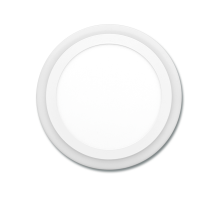 LED vestavné svítidlo DUO - 12+4W, 2700/4000K , 900+100Lm, kulaté