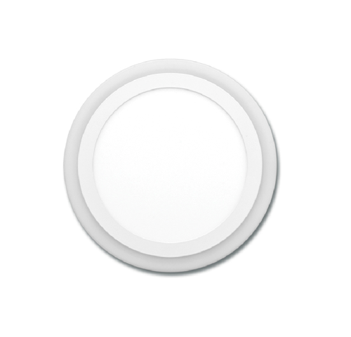 LED vestavné svítidlo DUO - 6+3W, 2700/4000K , 400+80Lm, kulaté