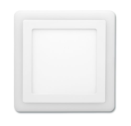 LED vestavné svítidlo DUO - 18+6W, 2700/4000K , 1530+160Lm, hranaté LED vestavné svítidlo DUO - 18+6W, 2700/4000K , 1530+160Lm, hranaté