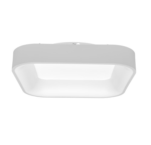 LED stropní svítidlo NEST 40W, 2600Lm s dálkovým ovladačem, hranaté - bílé