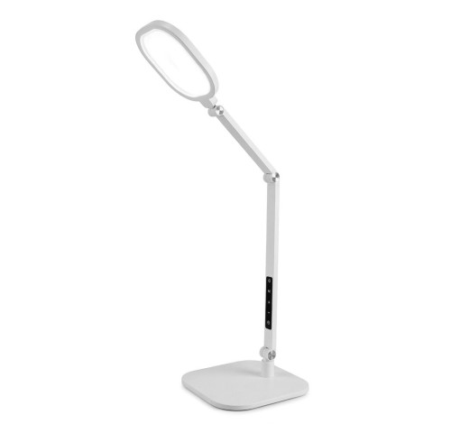 LED stolní pracovní lampa 2v1, 15W, 3000 - 6500 K, Ra >96, stmívatelná, bílá, šroub/podstavec LED stolní pracovní lampa 2v1, 15W, 3000 - 6500 K, Ra >96, stmívatelná, bílá, šroub/podstavec