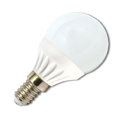 LED žárovka GLOBE E14 bílá 5W 440Lm - Ecolite