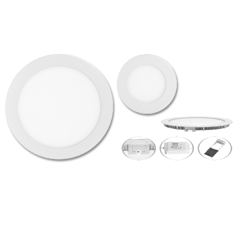 LED vestavné svítidlo LADA, WSL - 25W, 3000 - 6000K, 2260Lm, kulaté