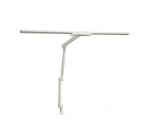 LED stolní pracovní lampa 24W, 3000 - 6500 K, Ra >92, stmívatelná, bílá, šroub