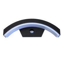 LED nástěnné svítidlo STYL2 s čidlem pohybu - 8W, bílá 4000K, 500Lm, IP54 - Ecolite