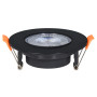LED vestavné bodové svítidlo ZITA 7W, 3000-6000K, 560Lm, černé