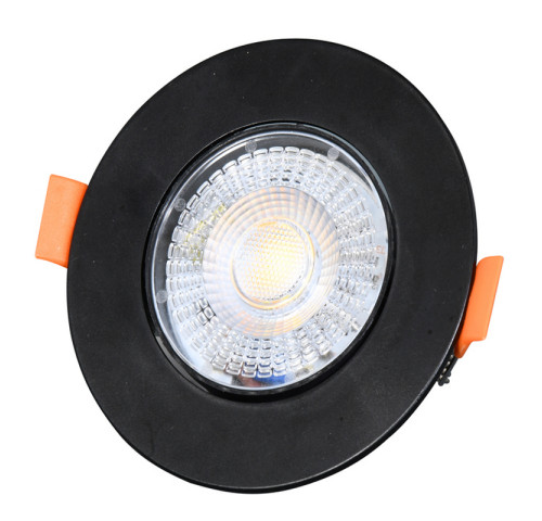 LED vestavné bodové svítidlo ZITA 7W, 3000-6000K, 560Lm, černé