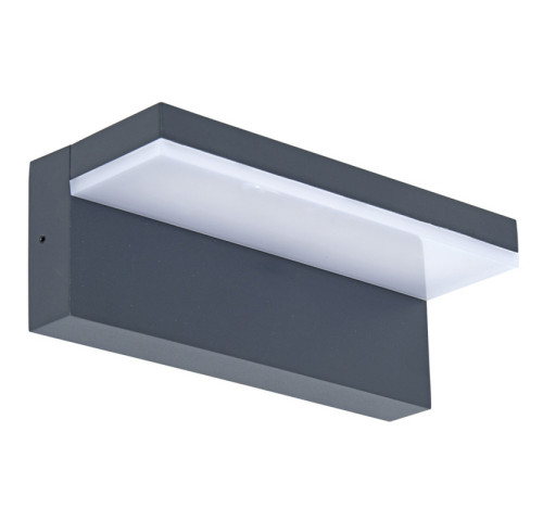 LED venkovní fasádní svítidlo ALDA 9W, 700lm,4000K, IP44 - antracitové