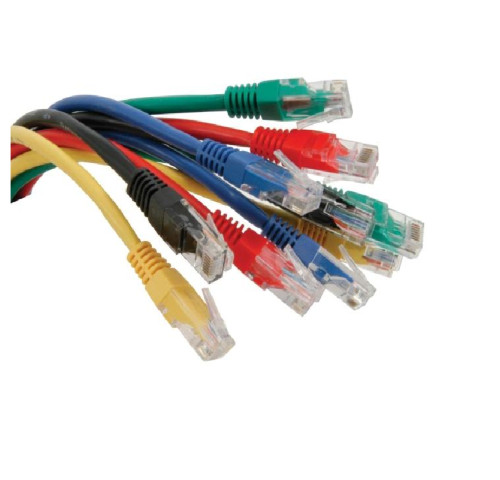 Patch kabel Cat 5e UTP 1m červená OEM