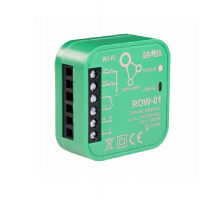 ROW-01 - Wi-Fi spínací 1x5 A modul světel a el. zásuvek, SUPLA, 2 vstupy