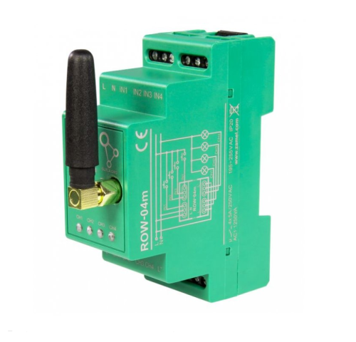 ROW-04m - Wi-Fi spínací/přepínací 4x 5A modul světel a el. zásuvek, SUPLA, 4 vstupy, 4 výstupy ROW-04m - Wi-Fi spínací/přepínací 4x 5A modul světel a el. zásuvek, SUPLA, 4 vstupy, 4 výstupy