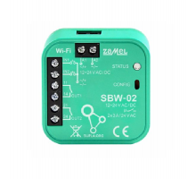 SBW-02 - Wi-Fi ovládání až 2 garážových vrat nebo brány s indikací poloh, SUPLA