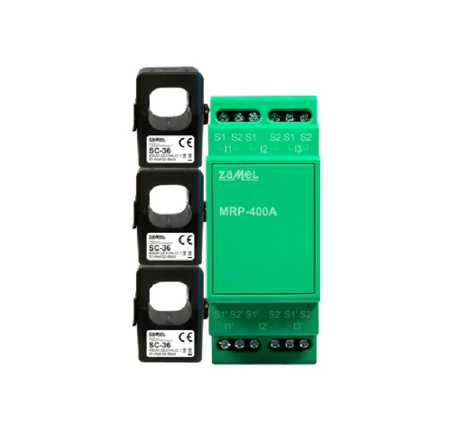 MRP-400A - Rozšiřující modul pro SUPLA MEW-01, 3x SC-36, měření do 400 A