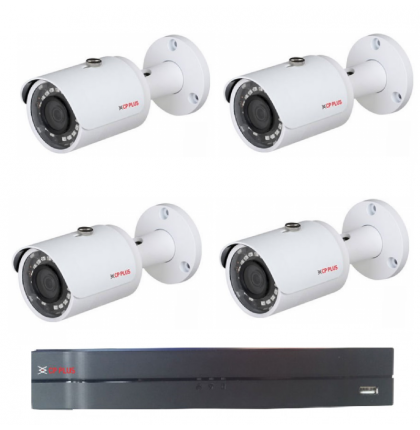 Kamerový set IP-3 (Venkovní kompaktní IP kamery 2 Mpix, objektiv 3,6mm)
