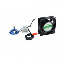 CP-PR-104 Ventilátor s termostatem 45C° pro uzamykatelné skříňky na DVR / NVR