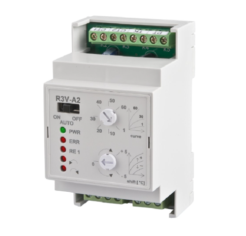 R3V-A2 - Regulátor tří/čtyřcestných ventilů - Elektrobock