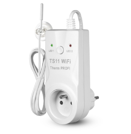 TS11 WiFi Therm PROFI - teplotní zásuvka - Elektrobock
