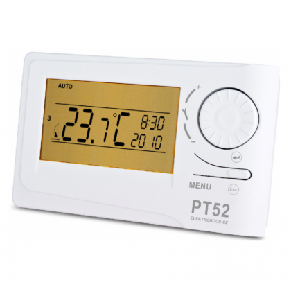 PT52 - Termostat s OpenTherm komunikací - Elektrobock