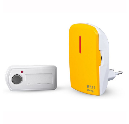 Bezdrátový zvonek - BZ11-oranžová - Elektrobock Bezdrátový zvonek - BZ11-oranžová - Elektrobock
