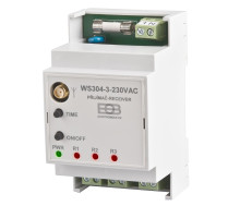 WS304-3 230VAC - Tří-kanálový přijímač