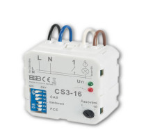 CS3-16 Multifunkční časový spínač s nastavení OSMI FUNKCÍ SEPNUTÍ
