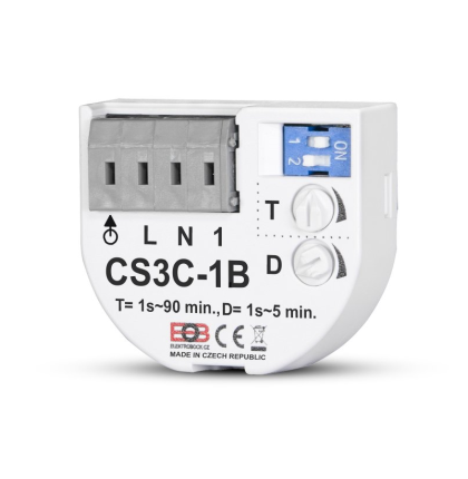 CS3C-1B -  Časový spínač pod vypínač