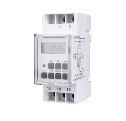 CS4-16 - Časový spínač na DIN lištu CS4-16 - Časový spínač na DIN lištu