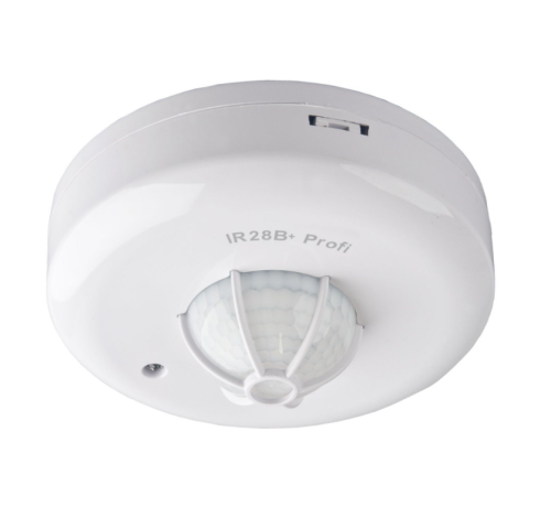 Stropní pohybové čidlo IR28B+ Profi - úhel 360°, 3680W, dosah 12m, fun. Optimalizace spínání Stropní pohybové čidlo IR28B+ Profi - úhel 360°, 3680W, dosah 12m, fun. Optimalizace spínání