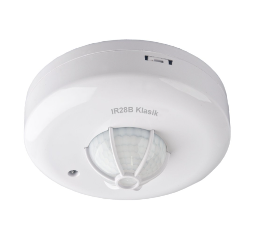 Stropní pohybové čidlo IR28B - úhel 360°, 2300W, dosah 12m