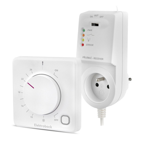 BT015 - Set bezdrátového termostatu s přijímačem - Elektrobock