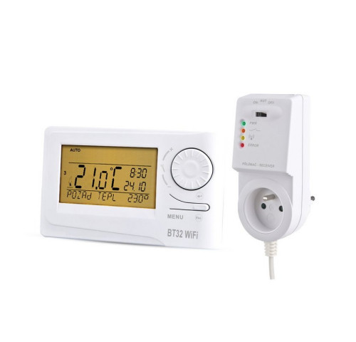 BT32 WiFi - Bezdrátový termostat s WiFi modulem - Elektrobock BT32 WiFi - Bezdrátový termostat s WiFi modulem - Elektrobock
