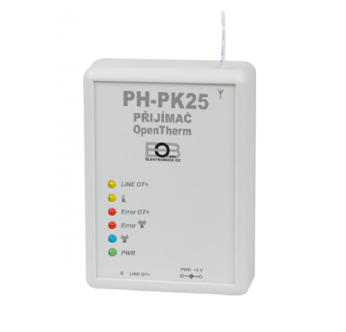 PH-PK25 - Přijímač pro kotle s OpenTherm PH-PK25 - Přijímač pro kotle s OpenTherm