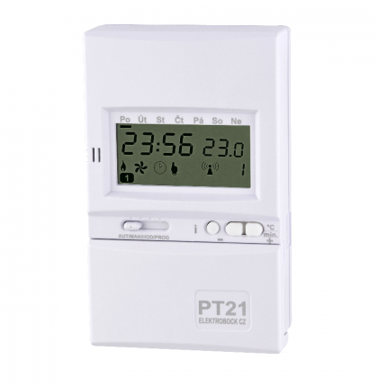 PT21 - Prostorový termostat - Elektrobock