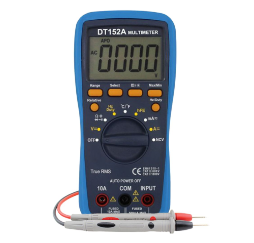 Digitální multimetr FK152A měření základních veličin + teploty, kapacity a frekvence Digitální multimetr FK152A měření základních veličin + teploty, kapacity a frekvence