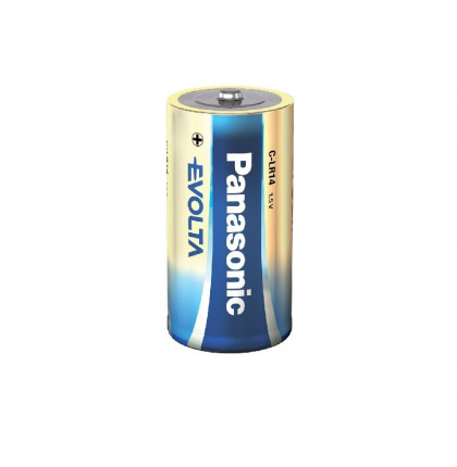 Alkalická baterie C (R14)  PANASONIC Evolta LR14 2BP