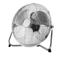 Podlahový ventilátor 45cm, 3 rychlosti, chrom, 140 W Podlahový ventilátor 45cm, 3 rychlosti, chrom, 140 W