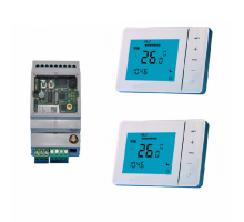 GSM Exeo Set pro zónové ovládání topení na dálku – 2 topné okruhy