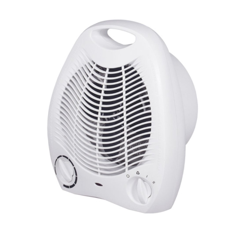 Teplovzdušný ventilátor 1000W / 2000W s držákem