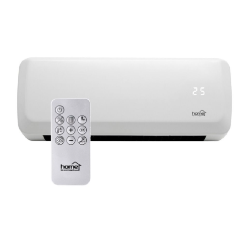 PTC nástěnné topidlo s LED displejem a DO, 1000W / 2000W