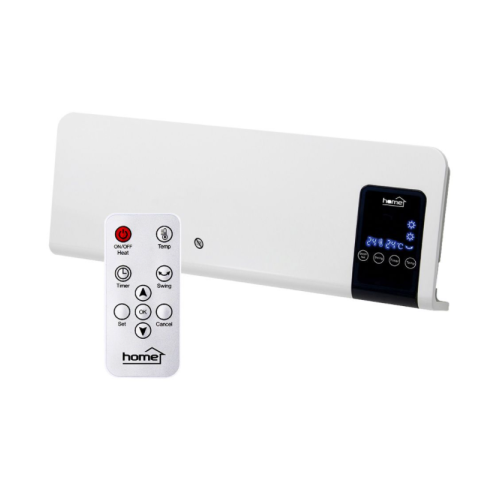 PTC nástěnné topidlo s LED displejem a DO, 1000W / 2000W