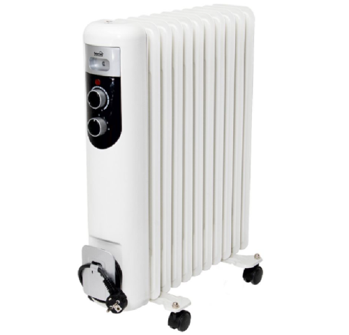 Olejový radiátor 11 článků, 800W / 1200W / 2000W