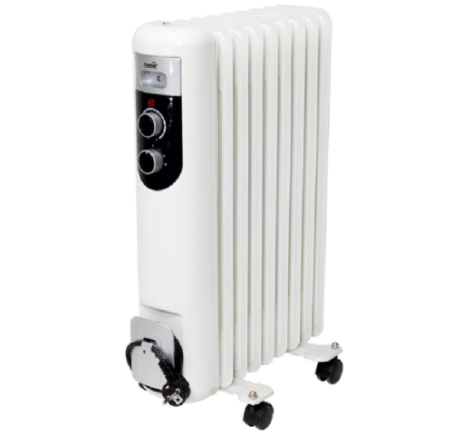 Olejový radiátor 9 článků, 800W / 1200W / 2000W Olejový radiátor 9 článků, 800W / 1200W / 2000W