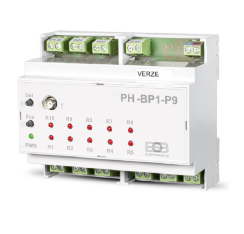 PH-BP1-P9 - 9-ti kanálový přijímač pro podlah.topení