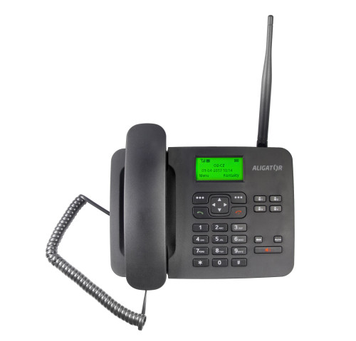 ALIGATOR T100 černý, stolní GSM telefon ALIGATOR T100 černý, stolní GSM telefon