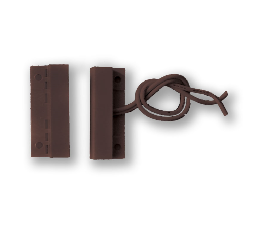 FM-106 Detektor magnetický dveřní kontakt - hnědá